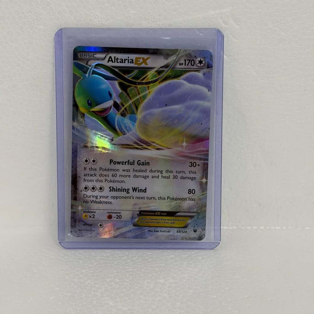 Pokemon Altaria EX 83/124 XY Fates Collide Holo Rare